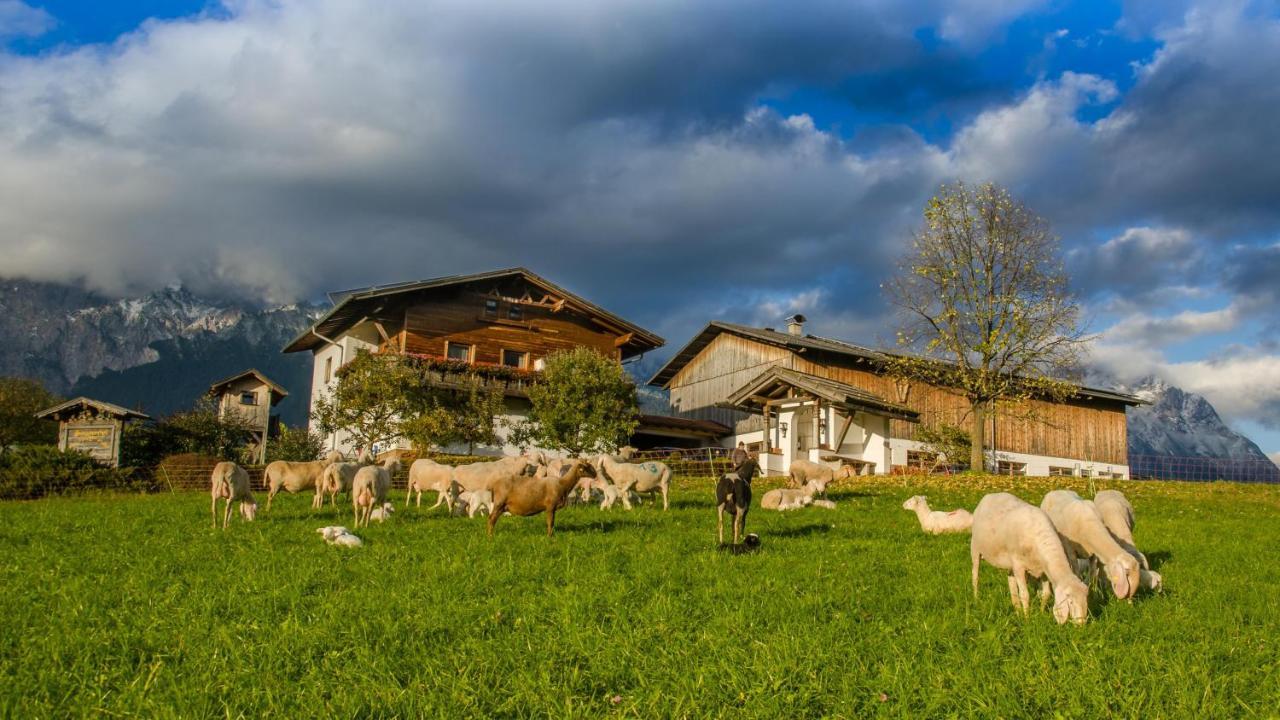 Ferienwohnung Schuchterhof Mieming Bagian luar foto