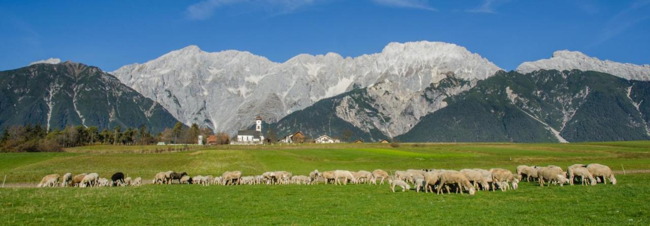 Ferienwohnung Schuchterhof Mieming Bagian luar foto